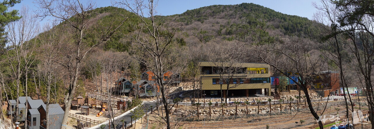 국립 용지봉 자연휴양림 전경