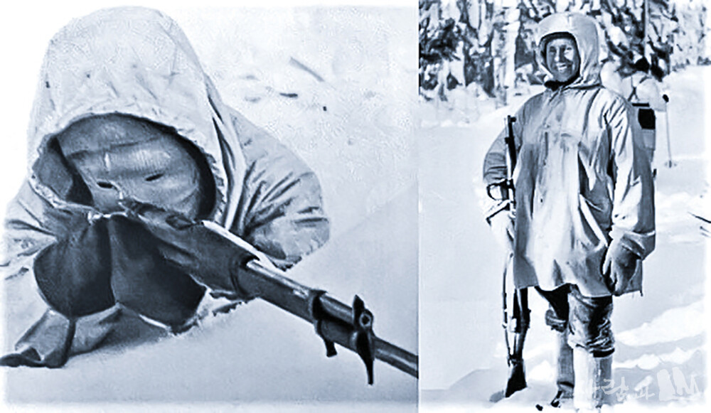 겨울전쟁의 두 영웅 중 한 명인 '시모 해위해'는 만네르헤임과 달리 매우 단신이다. 순하고 겸손해 보이지만 소련군들에게는 무서운 '하얀 사신(死神)' 이었다.